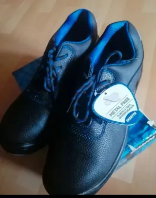 Zapatos de seguridad Skarpa negros y azules