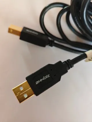 Cable USB Axxbiz Impresora 4m