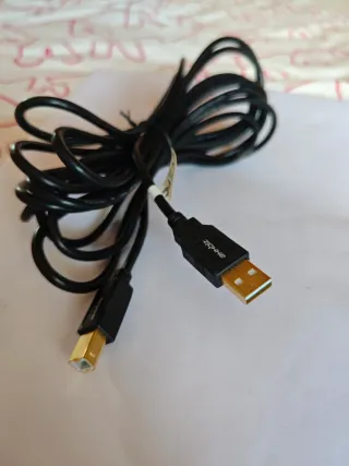 Cable USB Axxbiz Impresora 4m