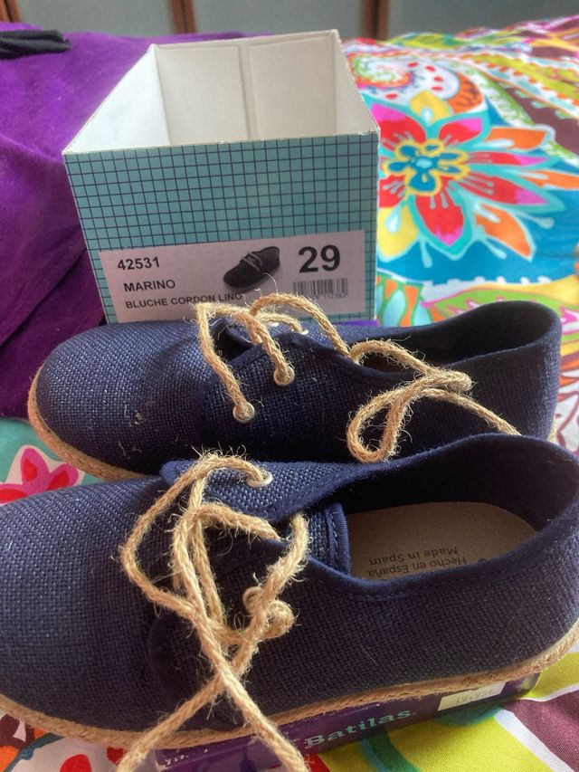 Zapatillas Batilas Marino Talla 29