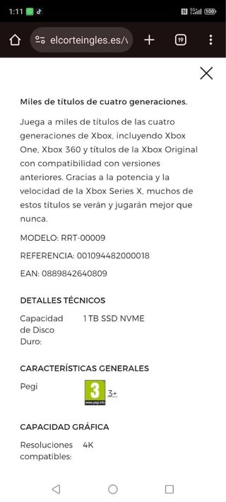 Xbox Series X 1TB + 2 Mandos