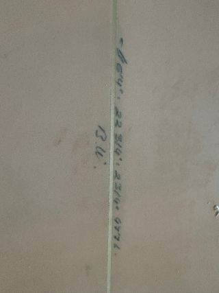 Tabla de surf Black on White.