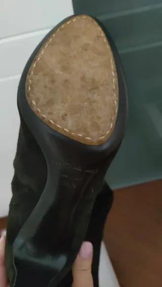 Stivali scamosciati marroni