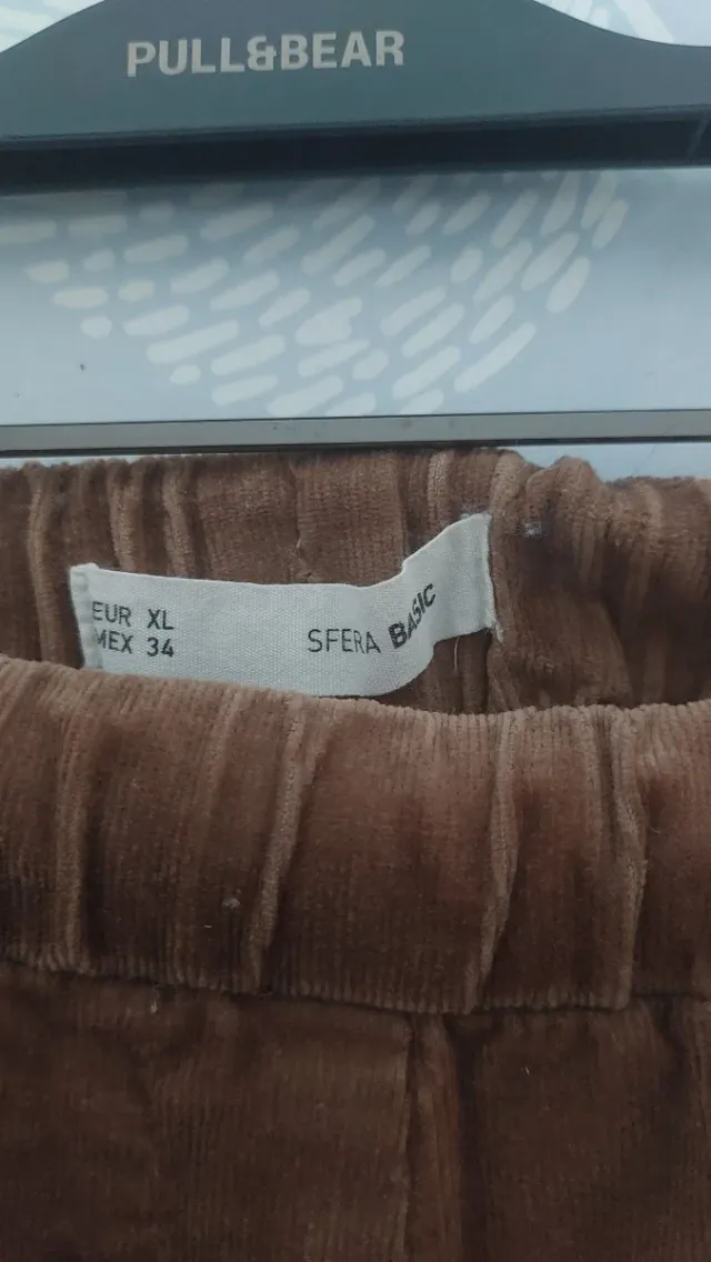 Conjunto jersey lana conejitos y pantalón de pana