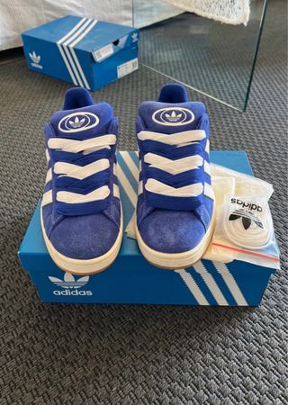 Adidas Scarpe Blu e Bianche