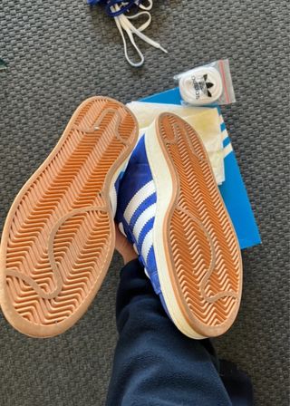 Adidas Scarpe Blu e Bianche