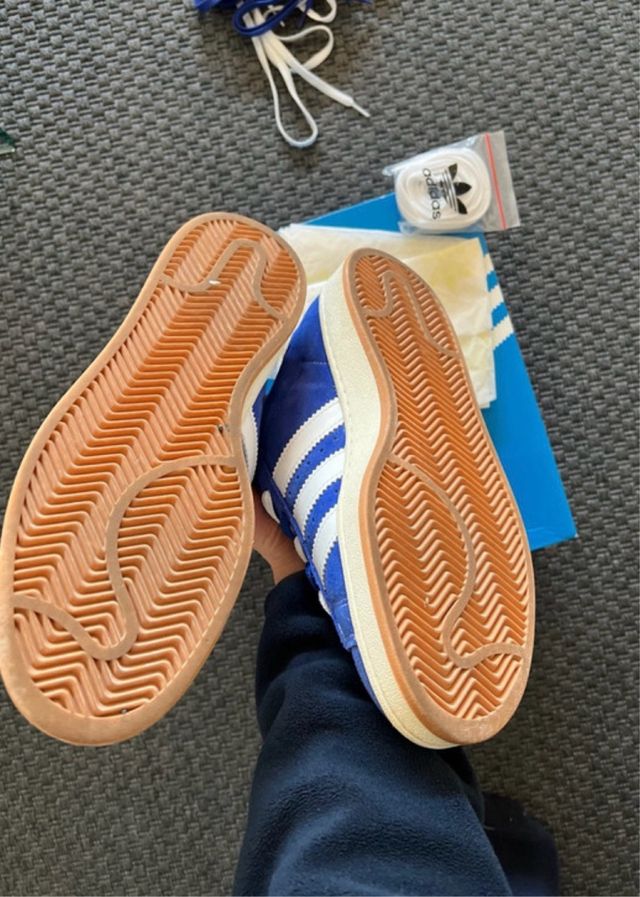 Adidas Scarpe Blu e Bianche