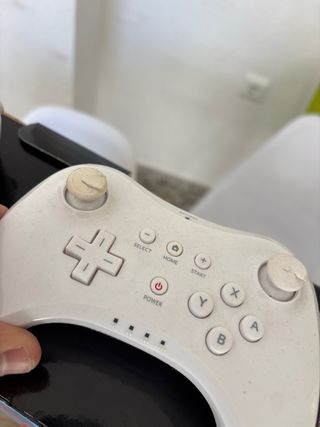Consola Nintendo Wii U Negra + Juegos + 2 Mandos