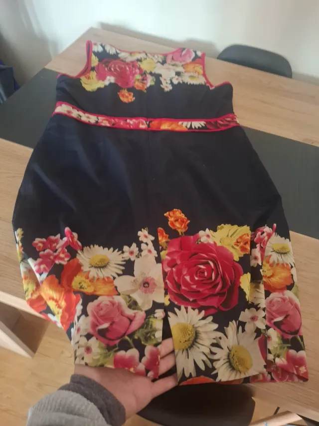 Vestido estampado flores verano