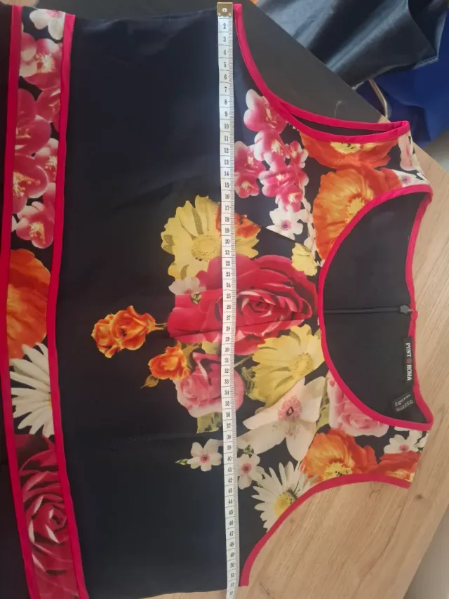 Vestido estampado flores verano