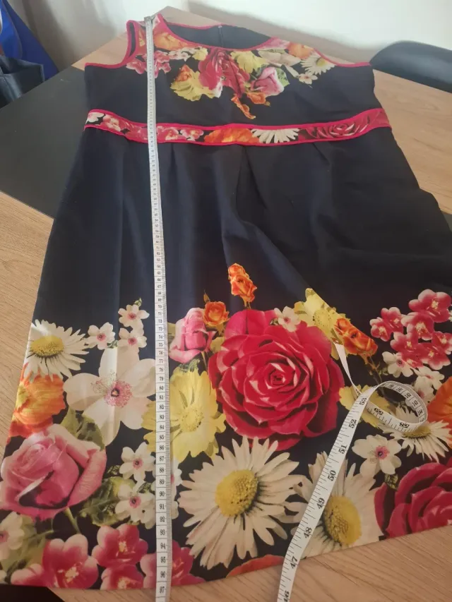 Vestido estampado flores verano