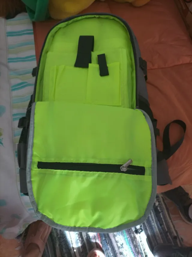 Mochila Fotografía Profesional Gris