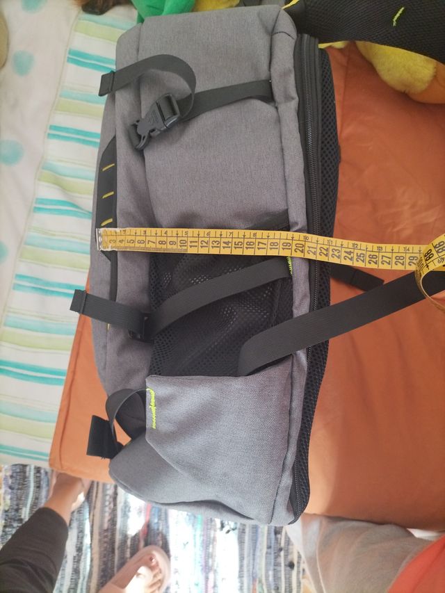 Mochila Fotografía Profesional Gris