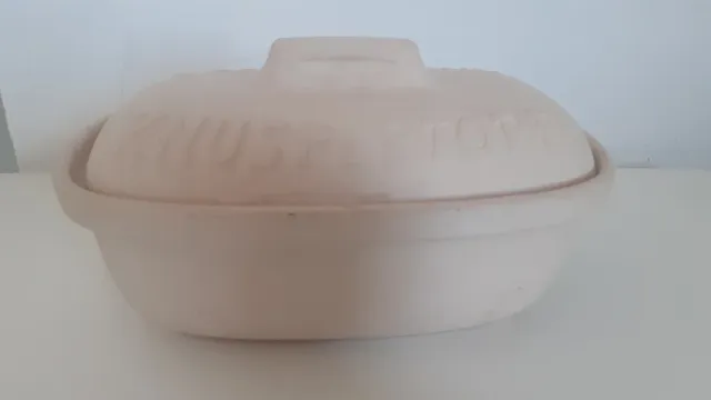 Cazuela de horno de barro