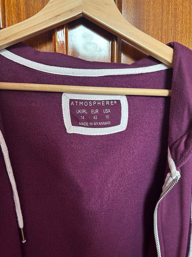 Chaqueta granate Atmosphere talla XL