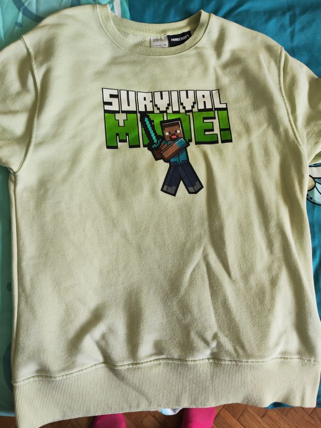 Sudadera Minecraft Niño 13/14 ZARA