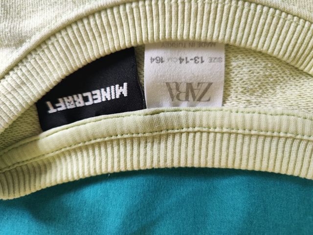 Sudadera Minecraft Niño 13/14 ZARA