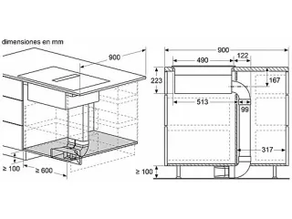 Placa inducción Bosch PVS611B16E