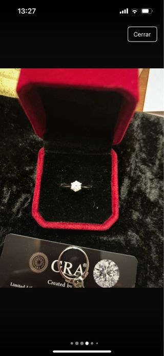 3 Anillos Moissanita GRA Brillan como Diamante