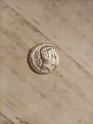 Denario Baskunes Plata Antigua + bolskan