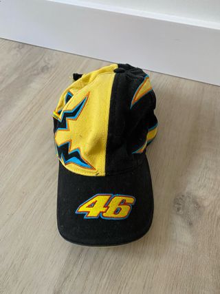 Gorra Valentino Rossi 46 Negra y Amarilla