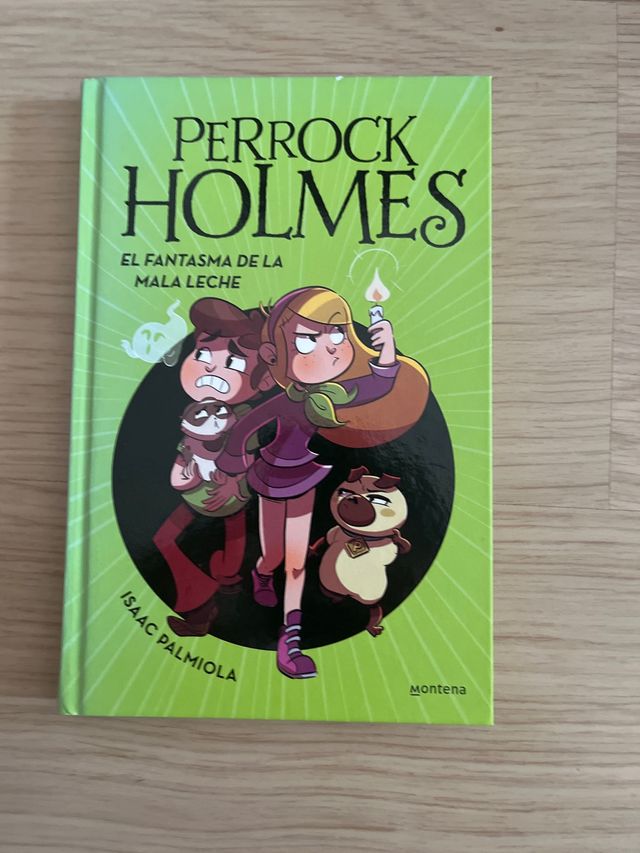 El fantasma de la mala leche (Serie Perrock Hol...