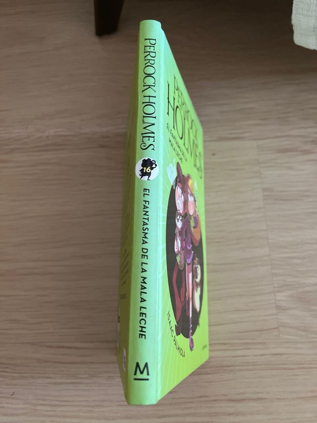 El fantasma de la mala leche (Serie Perrock Hol...