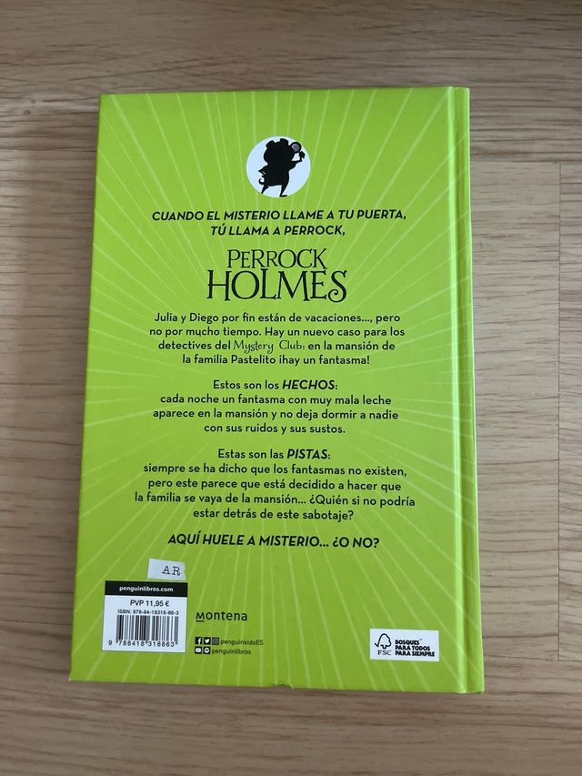 El fantasma de la mala leche (Serie Perrock Hol...