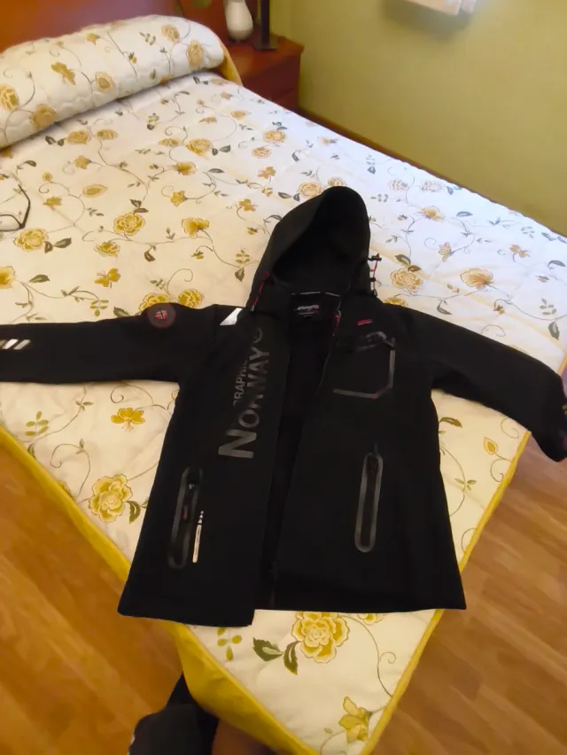 Chaqueta Geographical Norway Mujer Negra