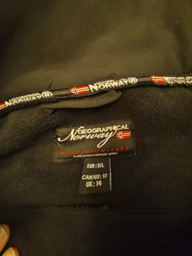 Chaqueta Geographical Norway Mujer Negra