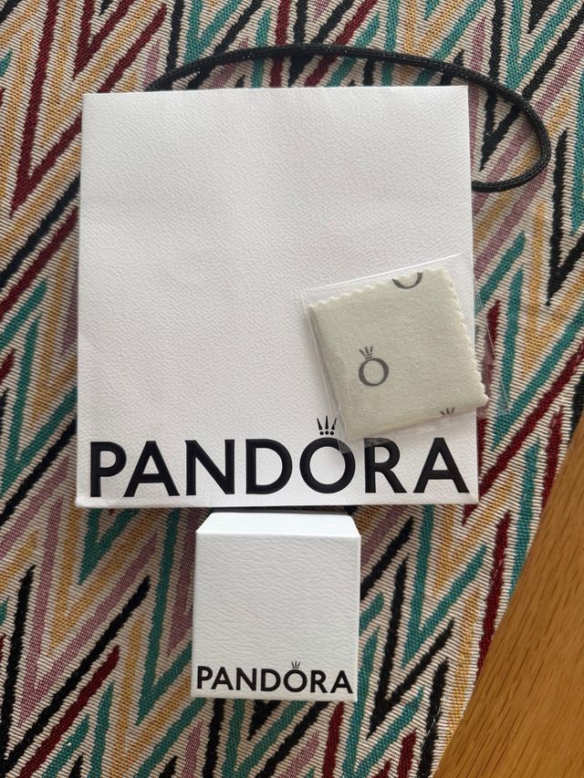 Bolsa, caja y paño de limpieza Pandora
