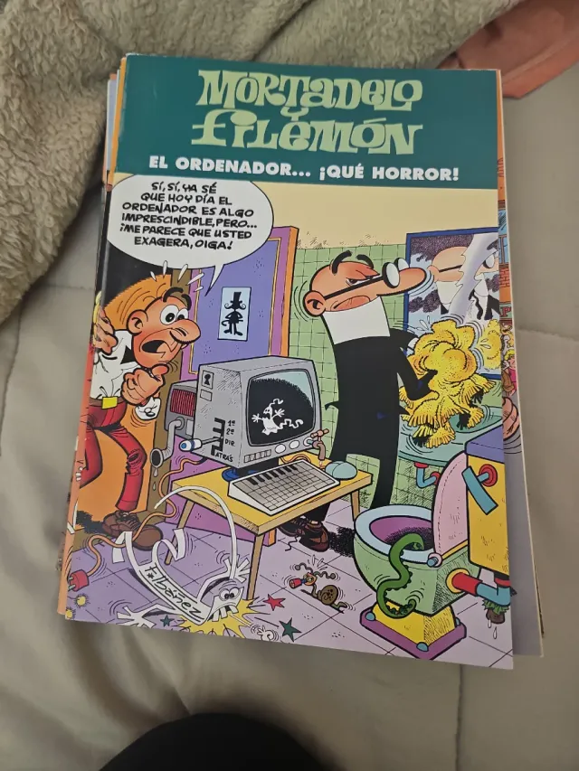 Mortadelo y Filemon, tintin, capitán trueno, aster