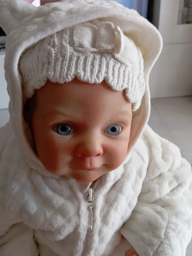 Enterito bebé blanco