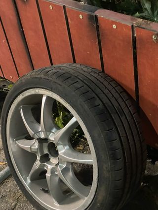 Llantas 17 4x100 con neumáticos