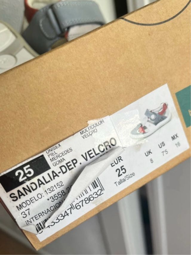 Sandalias Biomecanics velcro niño/niña.