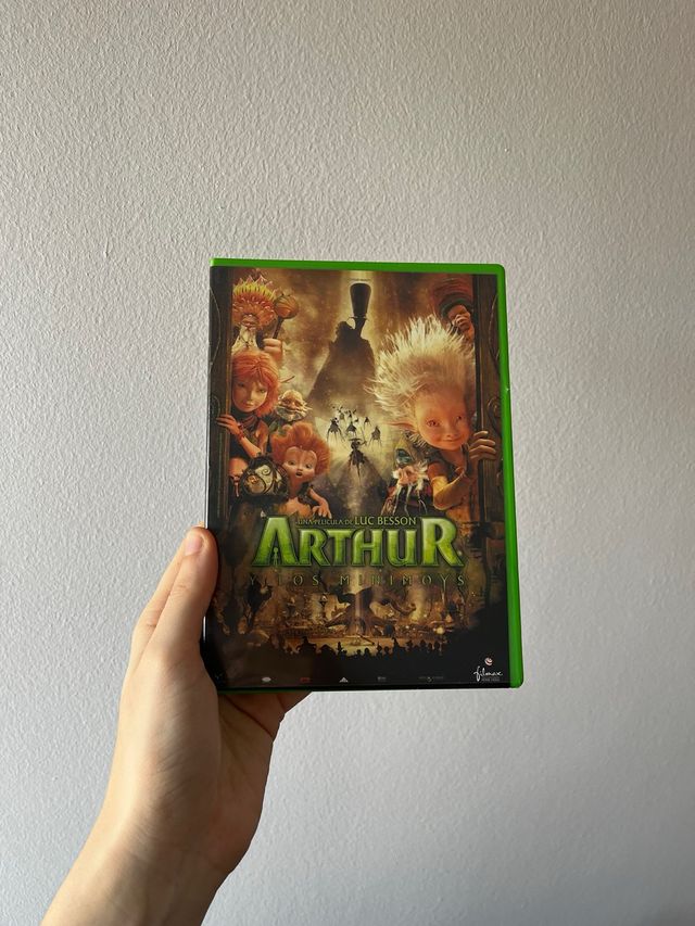 DVD Arthur y los Minimoys