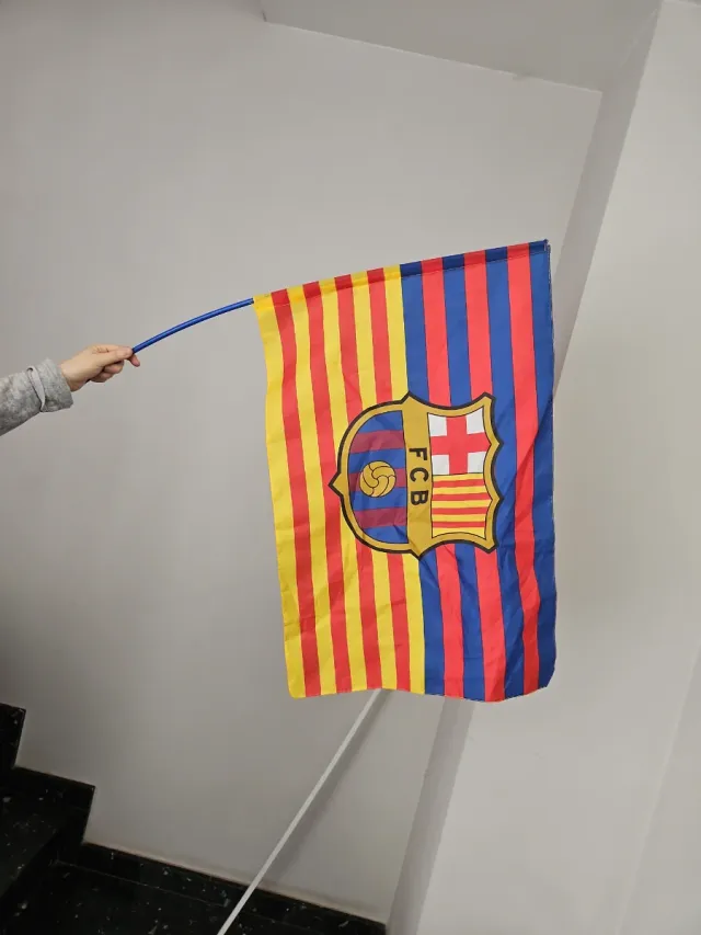 9 Banderolas FC Barcelona