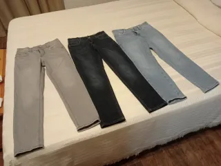 Lote 3 Pantalones Slim Niño Kiabi