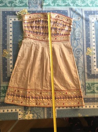 Vestido Blanco Talla S