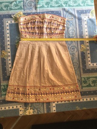 Vestido Blanco Talla S