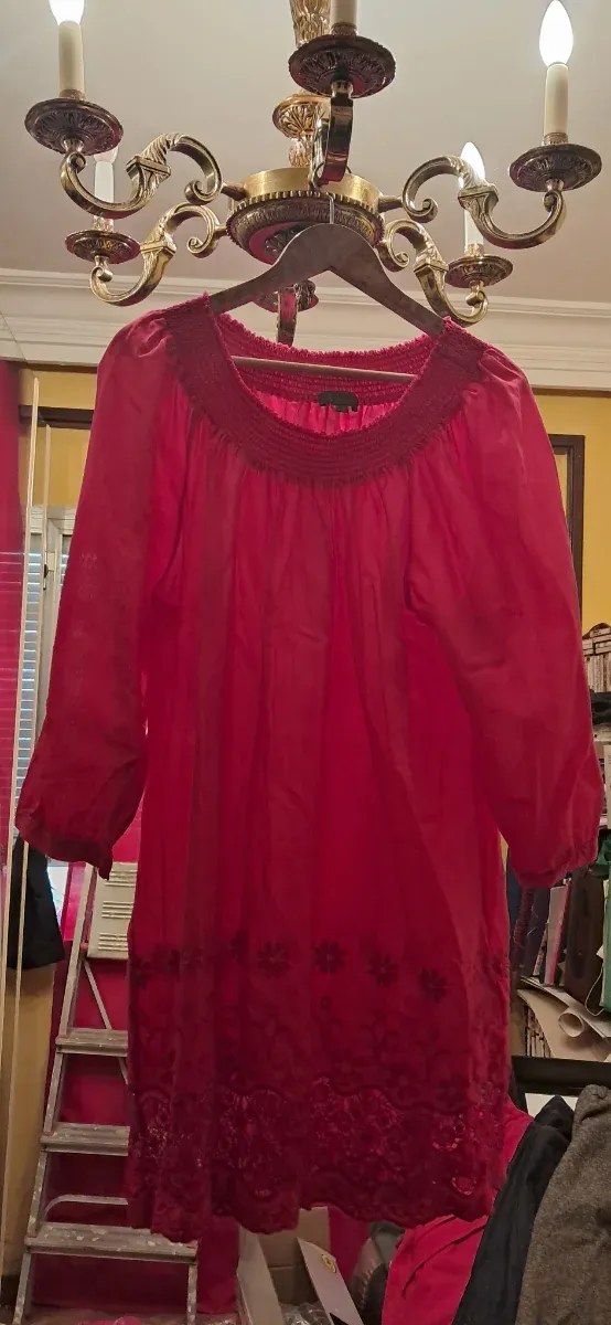 Vestido de verano rojo