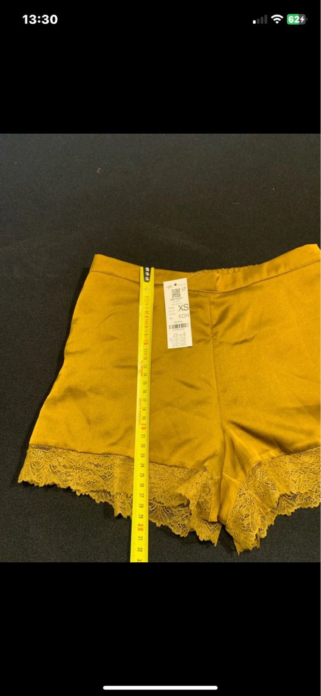 Etam Shorts Intimo Donna Oro XS