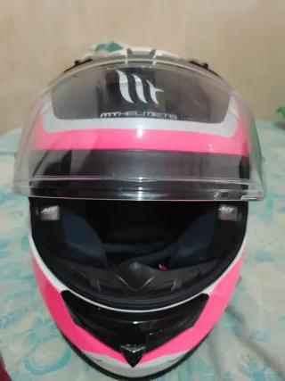 Casco Moto MT Blade SV M Rosa