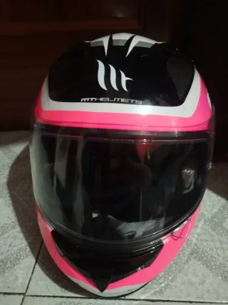 Casco Moto MT Blade SV M Rosa