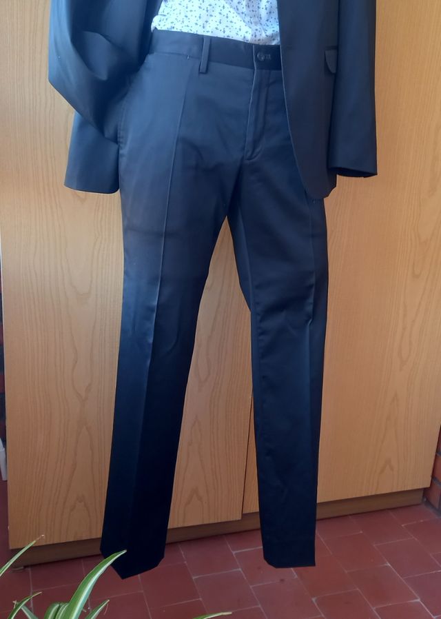 Traje Negro Hombre Florentino Talla 50