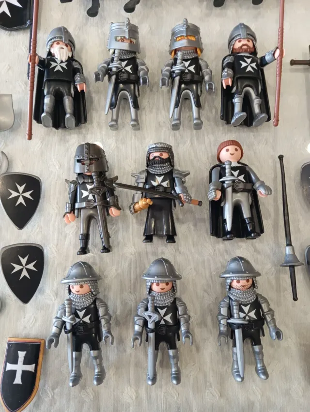 Playmobil Caballeros Medievales Orden Malta