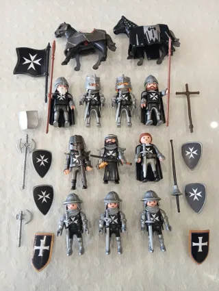 Playmobil Caballeros Medievales Orden Malta