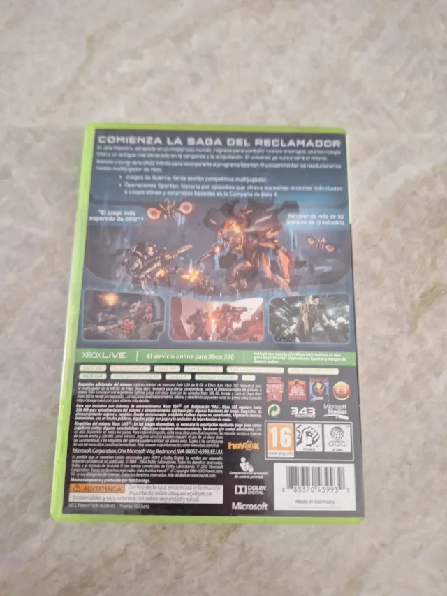 Halo Combat Evolved Anniversary Xbox 360