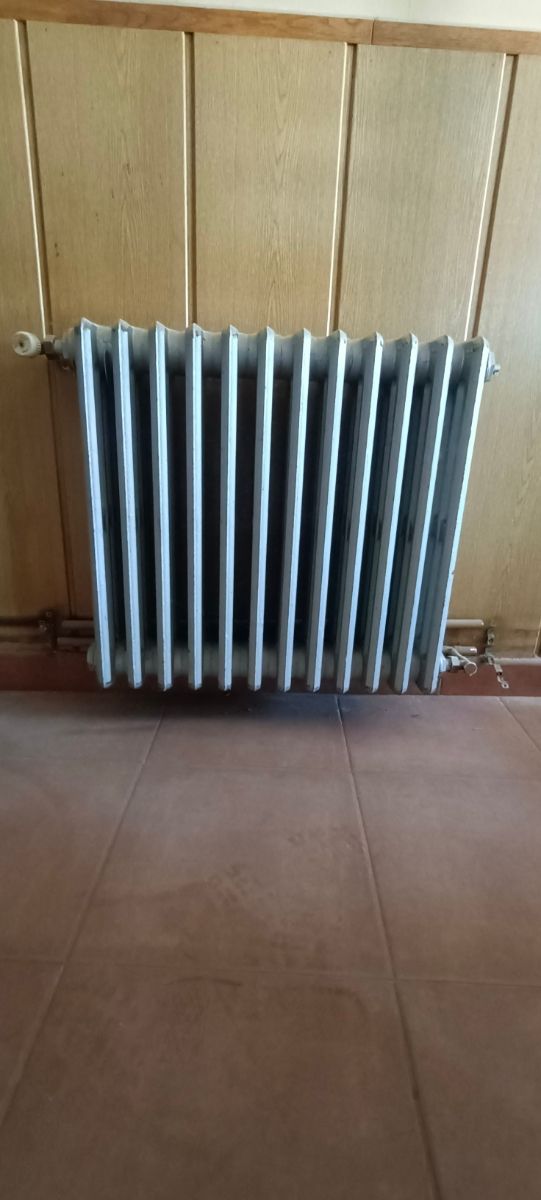 Conjunto de radiadores de hierro fundido vintage