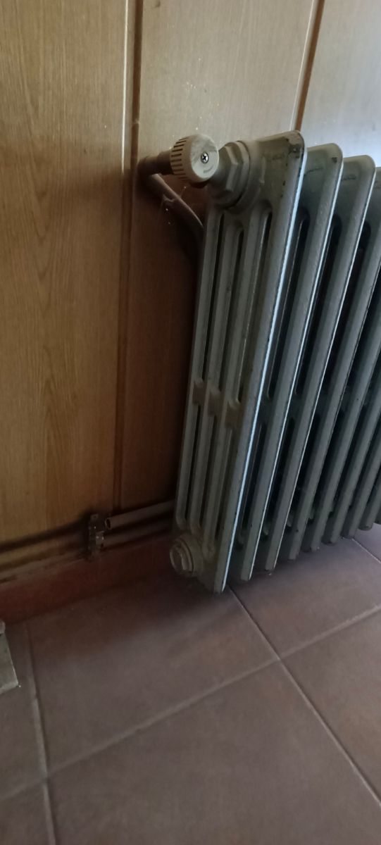 Conjunto de radiadores de hierro fundido vintage